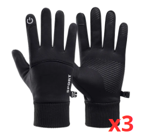 Gants de sport imperméables pour l'hivers